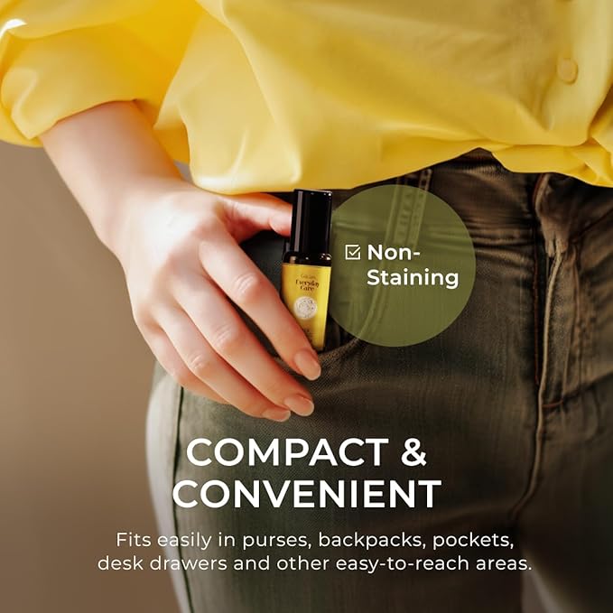 Gya Labs Peace Essential Oil Roll On - 0.34 Fl Oz - Travel Size Roller for Camping, Skin, Aromatherapy Relief, Convenience