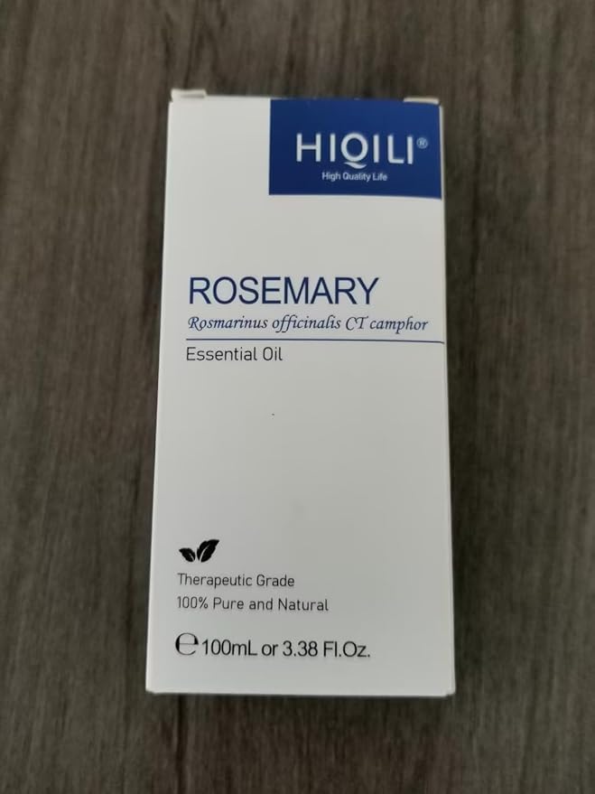 HIQILI Essential Oil for Diffuser (3.38 Fl Oz (Pack of 1), Rosemary)