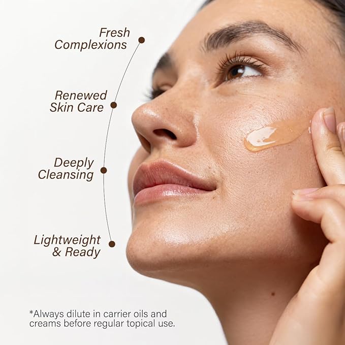 KUKKA Tea Tree Essential Oils - 4 Fl Oz - for Hair, Skin, Diffuser, Aromatherapy & DIY Soap Making Scent