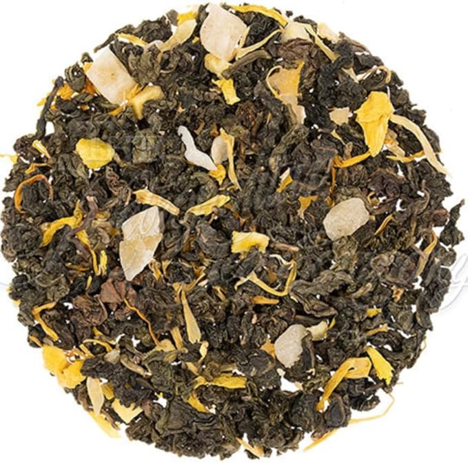 Denise's Fine Tea, USDA Organic, Oolong J'adore Mango, Flavored Oolong Tea, Loose Leaf (100g)