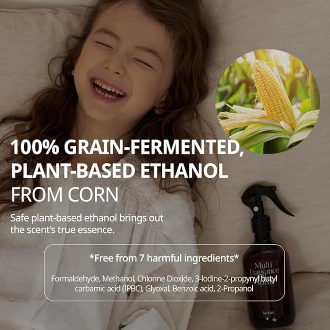 hetras Multi Fragrance Life Spray 10.14 fl oz x 2 Pack | White Shirt - Clean Linen Scent | Non-Aerosol Odor Freshener Room Mist for Room, Closet, Fabric | Infused with Essential Oils