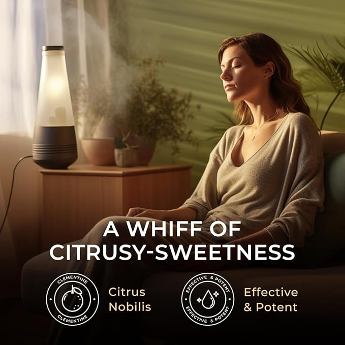 Gya Labs Clementine Essential Oil - 0.34 Fl Oz - for Hair, Skin, Diffuser, Aromatherapy & DIY Candle Making Scent