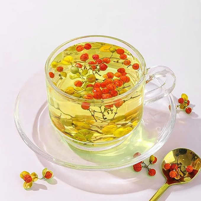 Albizia Flower 3.5OZ. Hehuan flower Teadried acacia flower HE HUAN HUA Loose Leaf Tea