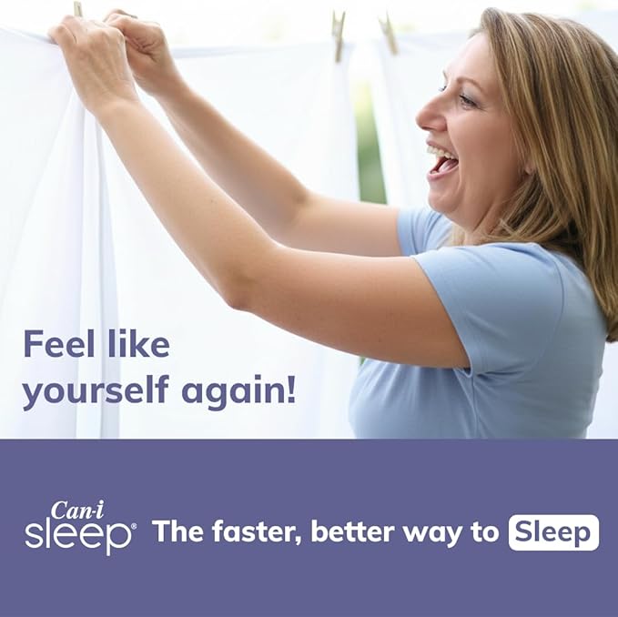 Get Back to Sleep Fast for Women in Menopause and Perimenopause Stages, Looking for Effective Sleep. Can-i Sleep Spray - 60 Servings