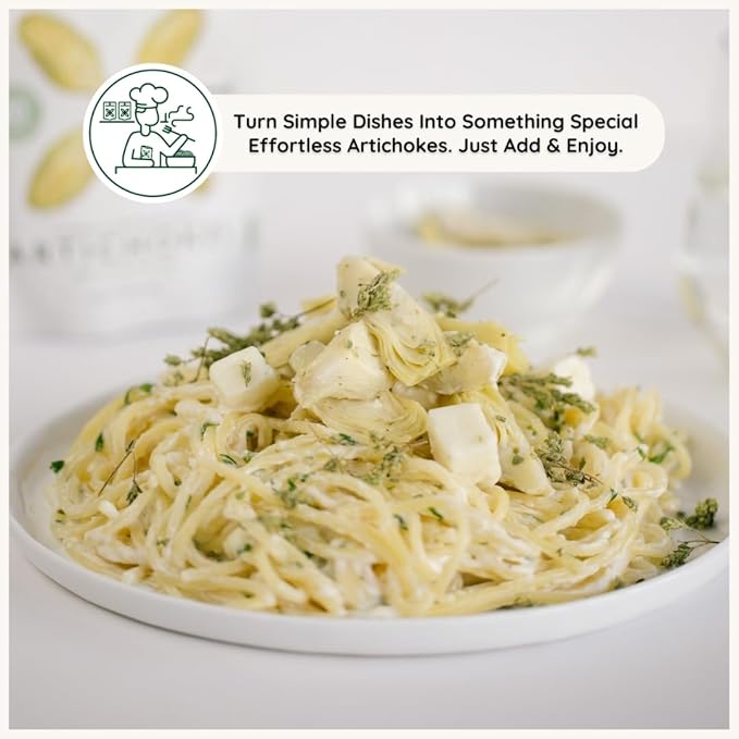 POSHI Artichoke Hearts with Basil and Thyme – Ready-to-Eat Snack Pack – Vegan, Keto, Low Carb, Gluten Free, Non-GMO (10 Pack, 1.58 oz)