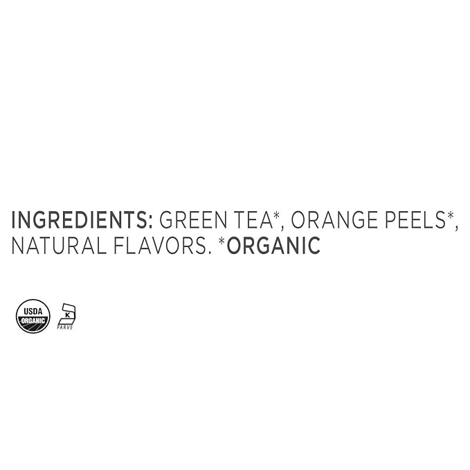 Tea Forte Wildflower Honey Citrus Premium Organic Loose Leaf Caffeinated Green Tea Blend Canister, Makes 35-50 Cups