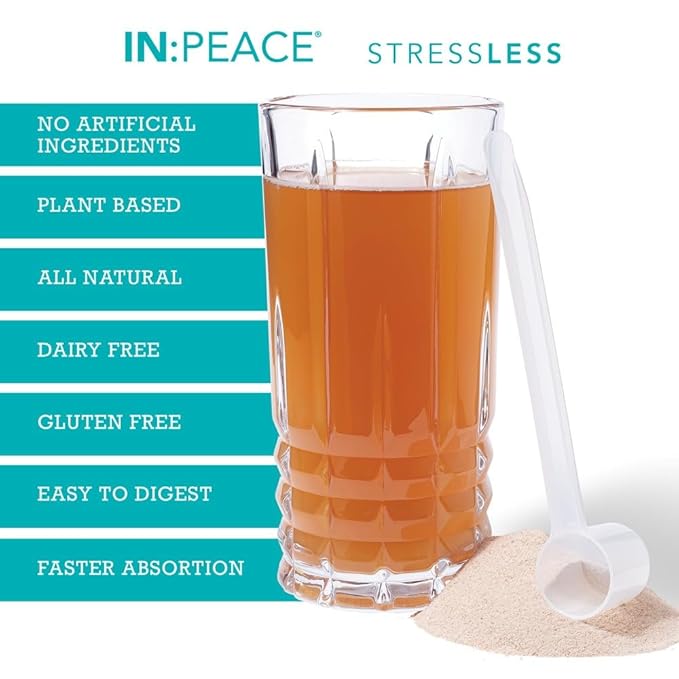 In:TotalWellness IN:Peace Herbal Calming Formula. 20 Serving Pouch, Wild Berry Flavor. 9 Herb Antioxidant + Adaptogen Blend. Clinically Proven Ingredients. Crafted by a Licensed Herbalist