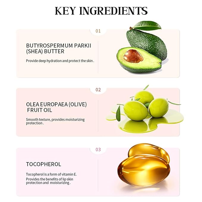 4 Colors Butter Lip Balm Lip Tint Hydrating Lip Gloss, High Shine Nude Color Hydrating Finish Lip Glow Oil 4 Flavors (02# Mint)