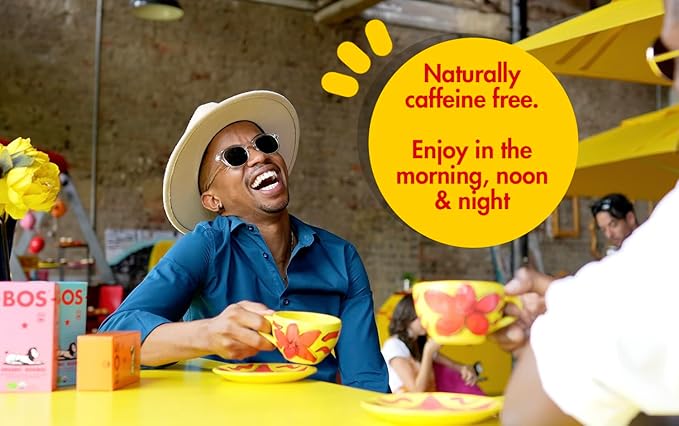 Rooibos Tea Pods - 10 Capsules - Organic & Caffeine Free - BOSpresso Rooibos Espresso Capsule - By BOS