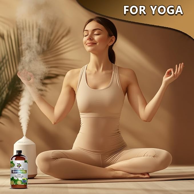 Bergamot Essential Oil(16oz / 480ml) - Bergamot Oils Used in diffusers, humidifiers, Home Baths, Cleaning Products, Yoga, DIY Soaps and DIY Scented Candles