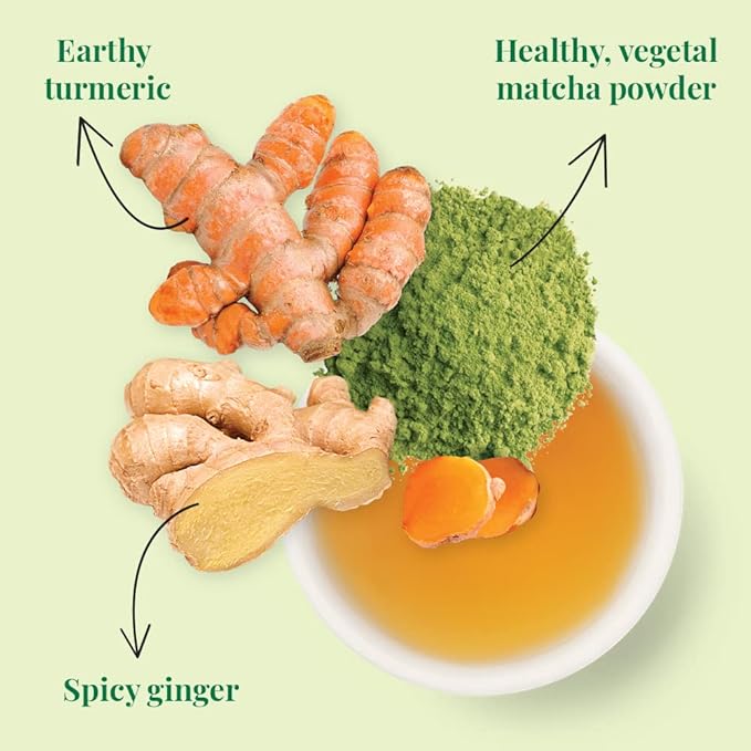 The Republic of Tea - Organic Digestion SuperGreen Tea Refill Bag, 36 Tea Bags, Naturally Caffeinated Japanese Matcha and Green Tea