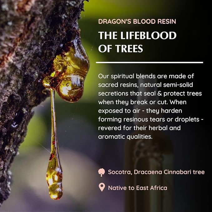 Dragons Blood Natural Resin Mist Spray by Aromafume | 100 ml / 3.3oz | Ideal for spirituality & rituals | Made with Dragons Blood Resin from Socotra | Non-alcoholic, non-toxic & vegan