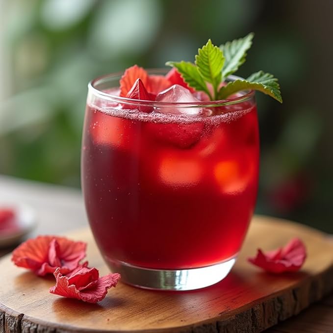 2 lbs Hibiscus Flowers - Flor de Jamaica Bag, Dried Hibiscus Bulk Flowers - Ideal for Juices, infusions and hibiscus flower teas - Despensa Colombiana