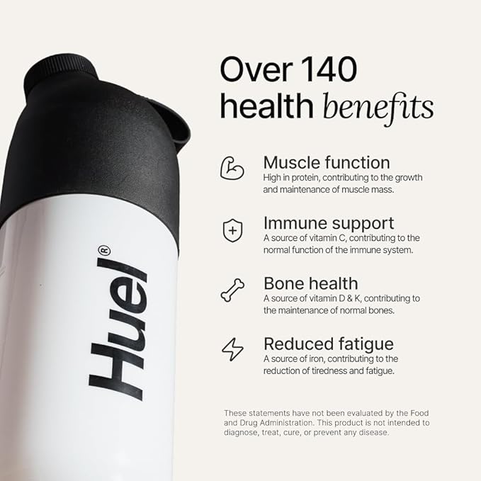 Huel Vegan Protein Powder | Chocolate Fudge Brownie | Complete Nutrition | 20g Protein Powder | 100% Plant-Based | 27 Vitamins & Minerals, Gluten Free, Non-GMO, Lactose Free | 26 Servings