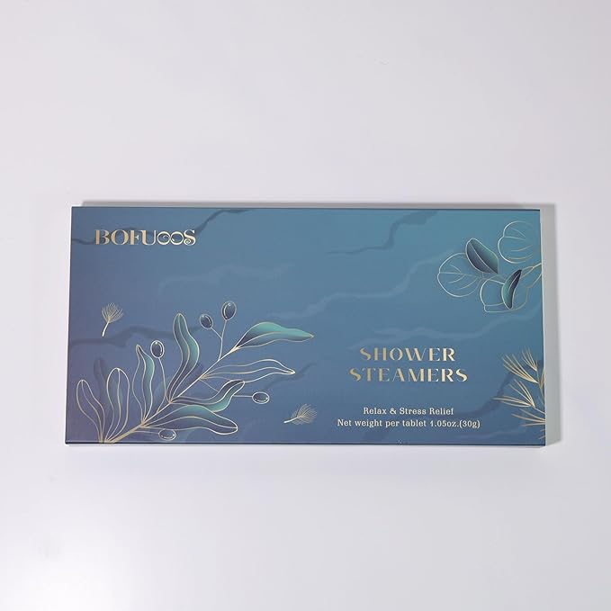 Shower Steamers Aromatherapy, Birthday Gifts for Men Teen Boyfriend Dad, Boo Basket Stuffers for Him, Christmas Stocking Stuffers for Men, SPA Self Care Relax Natural Essential Oils Bath Bombs