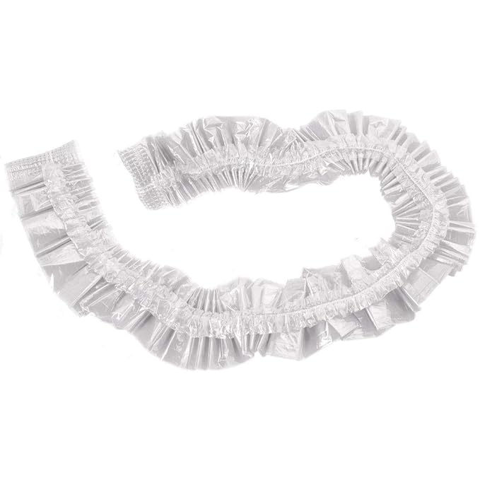 ForPro Professional Collection Spa Liners, Fit All Pedicure Spas, Disposable Liners, Clear, 400-Count