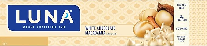Clif, Bar Luna White Chocolate Macadamia 15 Count, 25.35 Ounce