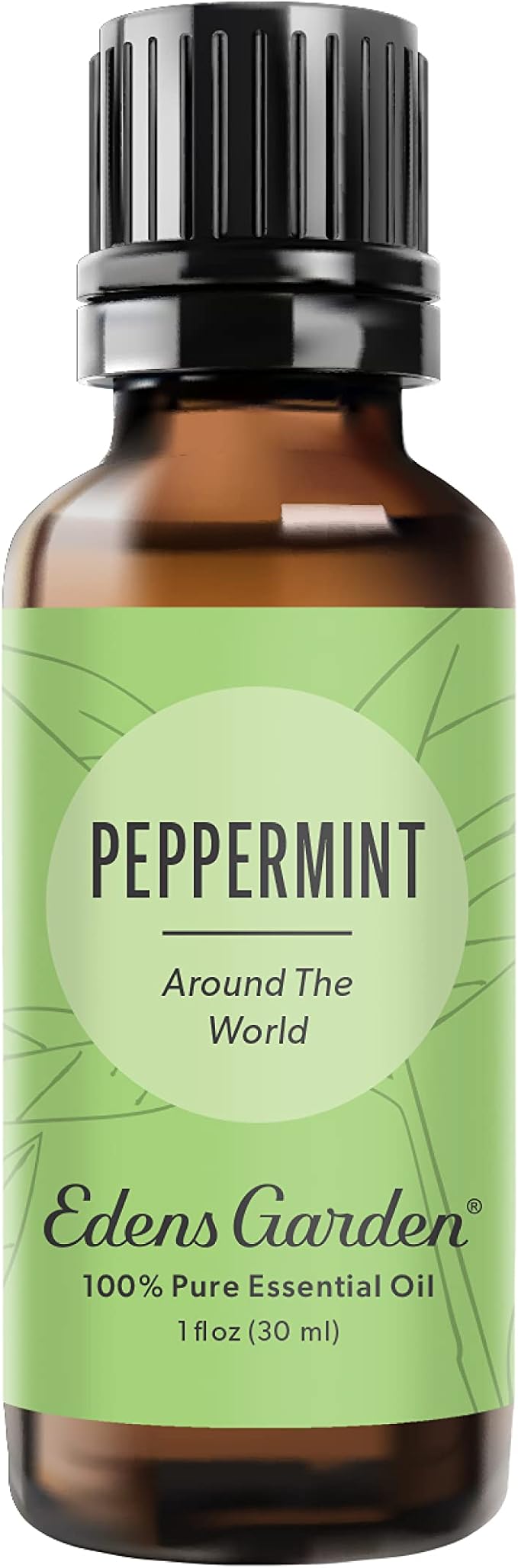 Edens Garden Peppermint Around The World Essential Oil- 100% Pure Premium Grade, Undiluted, Natural, Therapeutic, Aromatherapy, The Best for Diffuser, Candle, Laundry, Humidifiers 30 ml (1 fl oz)