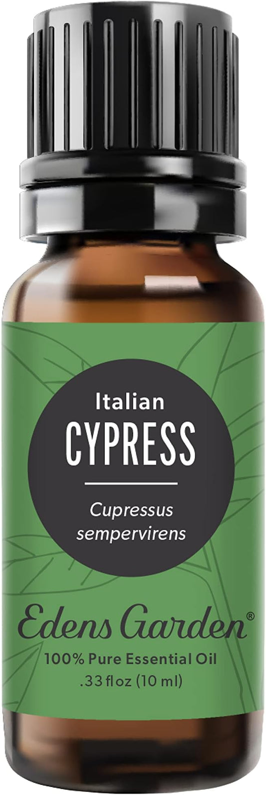 Edens Garden Cypress- Italian Essential Oil- 100% Pure Premium Grade, Undiluted, Natural, Therapeutic, Aromatherapy, The Best for Diffuser, Skin, Candle, Humidifiers 10 ml (.33 fl oz)