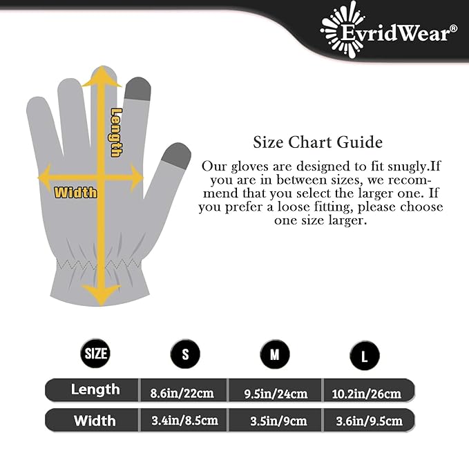 Evridwear 100% Cotton Touchscreen Moisturizing Beauty Gloves with Elastic Cuff, Natural Cosmetic Therapy Gloves for Eczema SPA Dry Hands Care Overnight (Black, Small) 5 Pairs