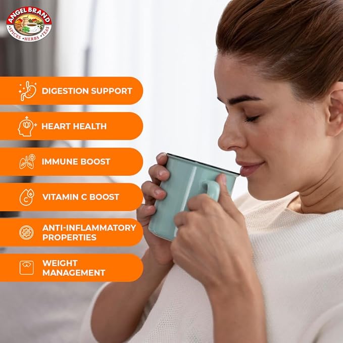 Angel Brand Sorrel Tea Bags 25 – Hibiscus Flower Tea for Refreshing Flavor &