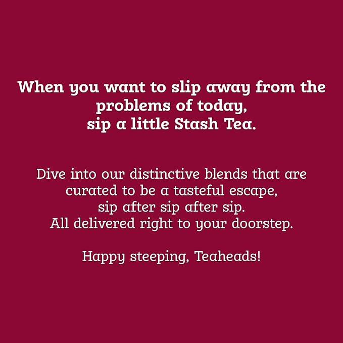 Stash Tea Maple Apple Cider Herbal Tea - Naturally Caffeine Free, Non-GMO Project Verified Premium Tea with No Artificial Ingredients, 18 Count (Pack of 6) - 108 Bags Total