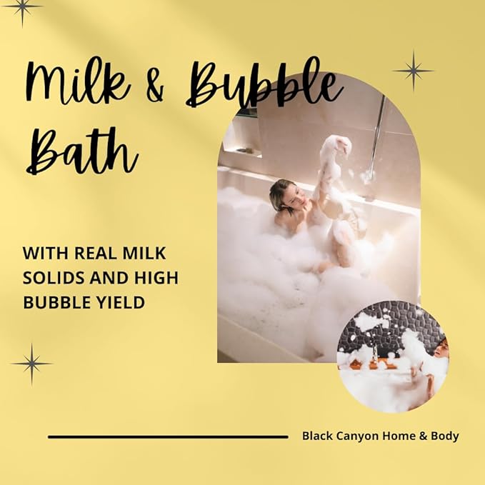 Black Canyon Night Blooming Jasmine Scented Milk & Bubble Bath, 12 Oz