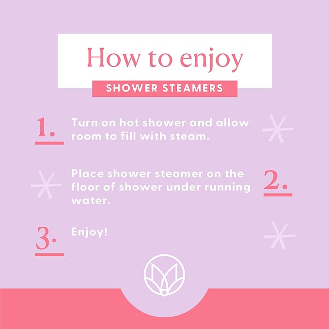 Musee Shower Steamers, Peppermint and Rosemary, Aromatherapy Gift Set for Women, Handmade in USA, Paraben-Free & Sulfate-Free, Unique Christmas Gifts for Women, 4-Piece Set