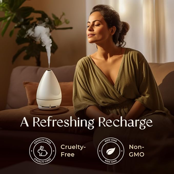 Gya Labs Active Energy Essential Oil Blend for Diffuser - 100% Pure Natural Energy Aromatherapy Oils - Rejuvenating & Refreshing (0.34 Fl Oz)