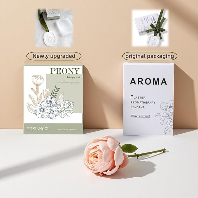 Essential Oil Diffuser, 3pcs Plaster Passive Essential Oil Diffuser for Armoire, Cars, Bathroom Etc. Non-Electric, Battery-Free, Improves Sleep, and Relieves Stress, Sage Green