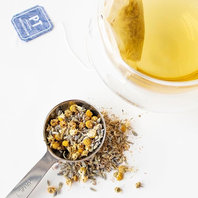 Organic Positively Tea Company, Lavender Chamomile, Herbal Tea Bags, 20 Count