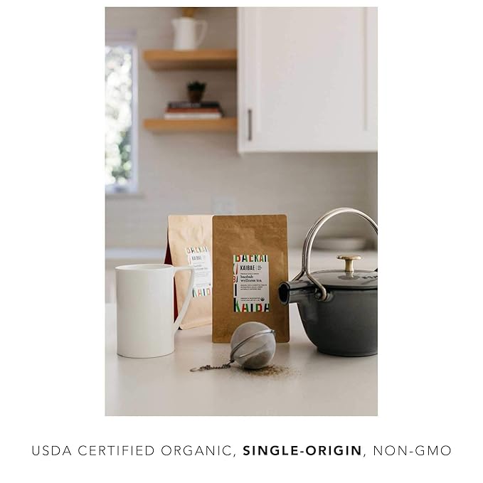 KAIBAE Organic Baobab Wellness Tea | Boosts Immunity and Benefits Digestive Health | Loose Leaf (4 oz.)