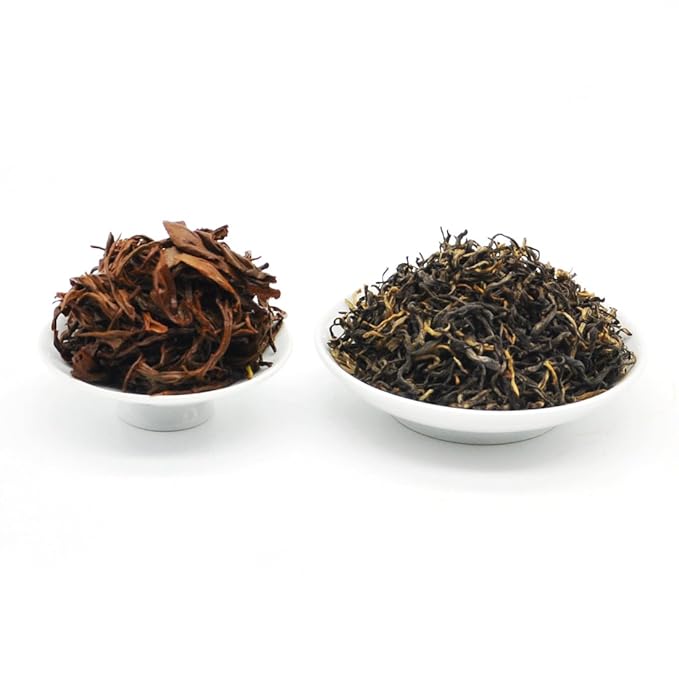 ChaWuWarmSun [B] FengQing DianHong Black Tea,3.5oz/100g,Loose Leaf,YunNan Big Leaf Arbor Tea.