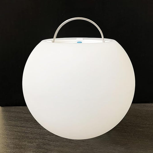 2-Pack 3-Inch Rechargeable LED Orb Lights – 16 Color Glow Spheres, 4 Modes, Waterproof Ambient Lighting Balls, Glowing Orbs for Indoor, Outdoor, Pool, Room, and Patio Decor