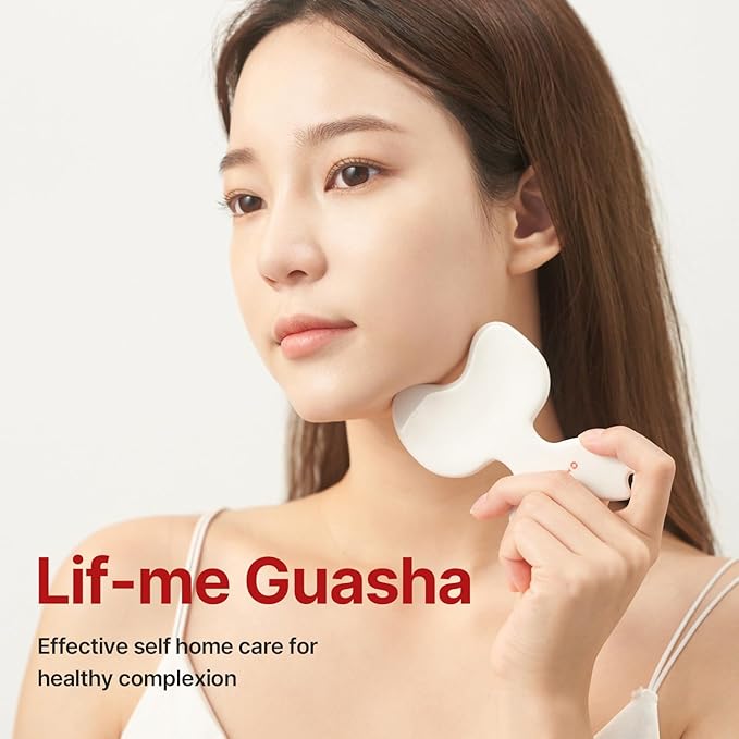 MEDITHERAPY LIF-me Guasha,Ceramic Gua Sha,Face Massage Tool, Facial Guasha, Guasha Board, Face Lift, Muscle Relief