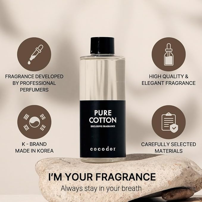 COCODOR Reed Diffuser Oil Refill/Lovely Peony /6.7oz / 1 Pack/Aromatherapy, Home Fragrance, Scented Oils, Oils for Reed Diffuser, Bathroom Home Decor