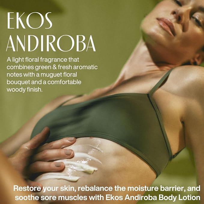Natura - Ekos Andiroba Restorative Body Lotion - Therapeutic Oil - 30 Hours of Moisturization - Soothe Muscles - Vegan Skin Care - Brazilian Beauty Secrets - Self Care & Body Care - 13.5 fl oz (400ml)