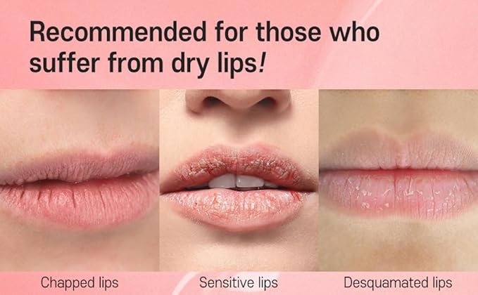 Lip Sleeping Mask Pomegranate 5g (3 Set) - Korean Beauty lips all day long, Lip gloss