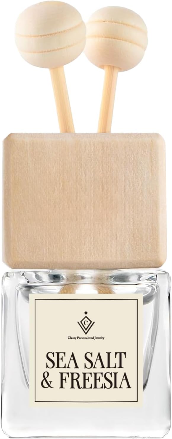 Car Air Freshener Hanging, Essential Oil Diffuser for Car, Long Lasting Air Freshener For Women, 2 Pack,Made in USA