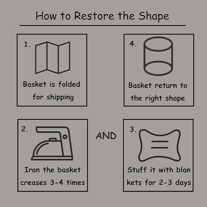 62L Black Woven Rope Hamper Laundry Basket for Clothes Tall Modern Blanket Storage Basket in Living Room Bedroom