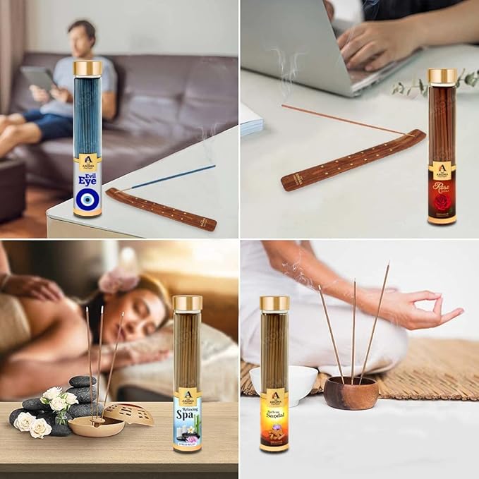 The Aroma Factory Strawberry Shine Charcoal Free Incense Stick, Scented Agarbatti, 100% Herbal Premium Aromatherapy, Meditation Prayer Relaxation, Crafted for Luxury Seekers (100g)