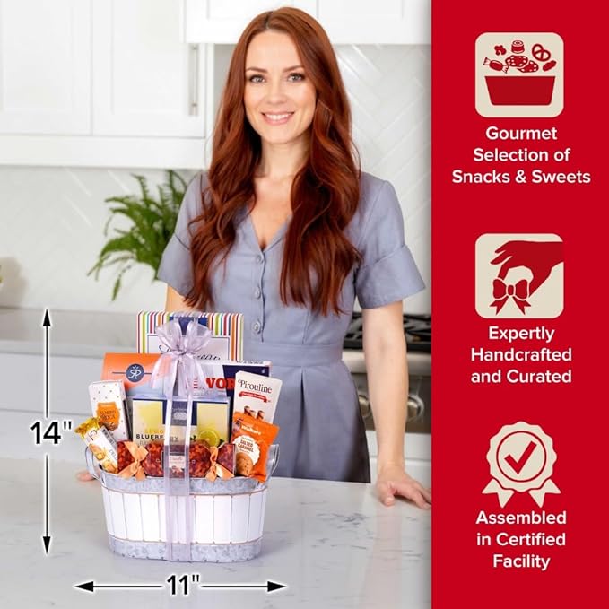 Broadway Basketeers Sympathy Gift Basket - A Shiva Condolence Gift