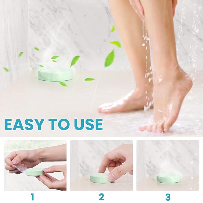 Shower Steamers 8 Pack Set Shower Bombs Tablets in Box with 8 Fragrances with Shea Butter for Self-Care & Relaxation, Idea for Mother's Day, Women and Men