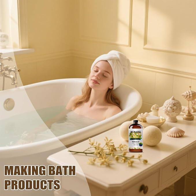 Honeysuckle Essential Oil, Honeysuckle Oil 16 Fl Oz 480ML for Diffuser Humidifier Yoga Cleaning DIY Candle Soap Making Essential Oils