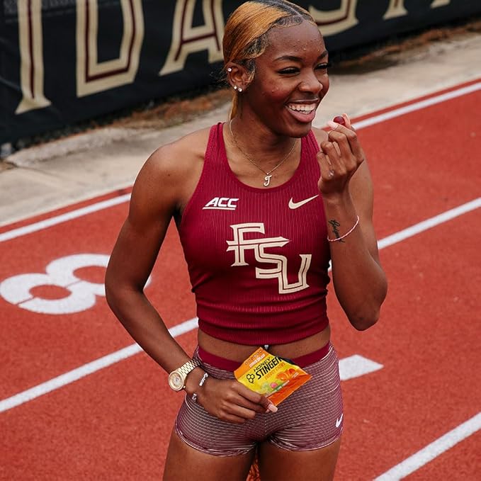 Honey Stinger Organic Citrus Splash Energy Chews, Gluten Free & Caffeine Free, for Exercise, Running and Performance, Sports Nutrition for Home & Gym, Pre and Mid Workout, 12 Pack, 21.6 Ounce