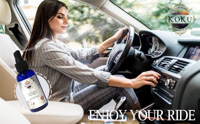 Gardenia Air Freshener - Room Spray - Odor Eliminator - Deodorizer - Car Air Freshener - Home Spray - Linen Spray - Fabric Refresher - Non-Toxic - Alcohol Free – 4 Oz