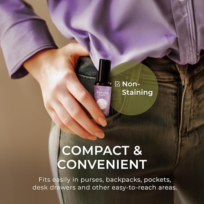 Gya Labs Headache Relief Essential Oil Roll On - 0.34 Fl Oz - Travel Size Roller for Camping, Skin, Aromatherapy Relief, Convenience