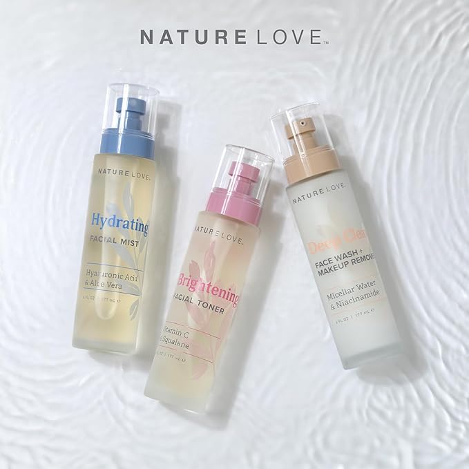 Nature Love Nourishing Body Oil with Coconut Oil + Vitamin E | Hydrate & Soften | Lightweight, Fast Absorbing | Paraben Free, Cruelty Free (6 Fl Oz)