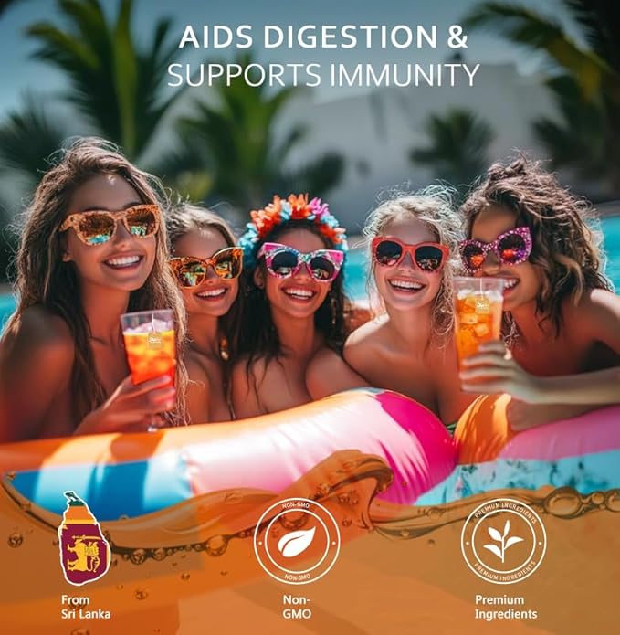 Olinda Herbal Ginger Peach Green Tea Organic Cold Brew & Hot Brew Bags Refreshing Fruity Antioxidant Drink