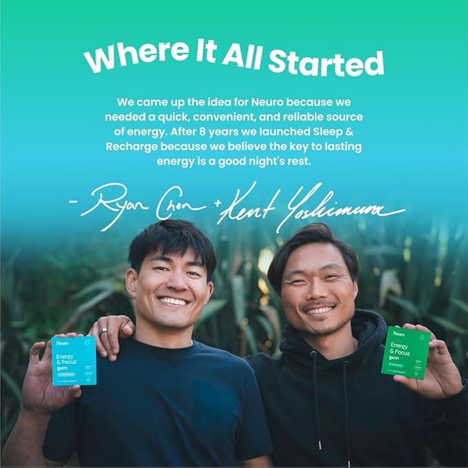 NeuroGum Variety Pack Gum (54 Count-6 Pack, Variety) | | Sugar Free Nootropic Cognitive Brain Performance Supplement